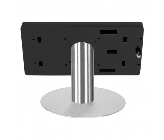 Soporte de mesa Fino para Samsung Galaxy Tab A9+ 11 pulgadas 2023 - acero inoxidable/negro