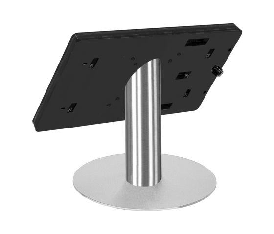 Supporto da tavolo per tablet Fino per Samsung Galaxy Tab A9+ 11 pollici 2023 - acciaio inox/nero