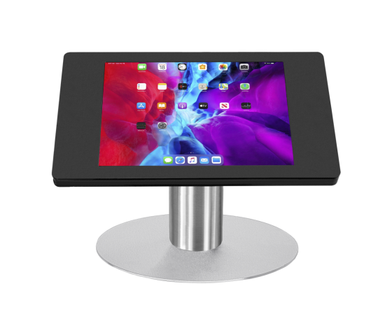 iPad tafelstandaard Fino voor iPad Air 11 inch 2025 - zwart/RVS