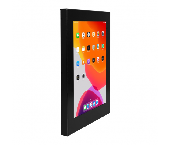 Tablet wall holder flat to wall Securo XL for 13-16 inch tablets - black