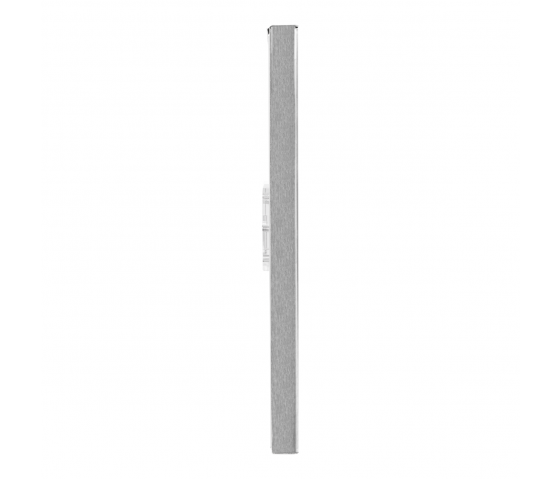Supporto da parete piatto Securo S per tablet da 7-8 pollici - acciaio inossidabile
