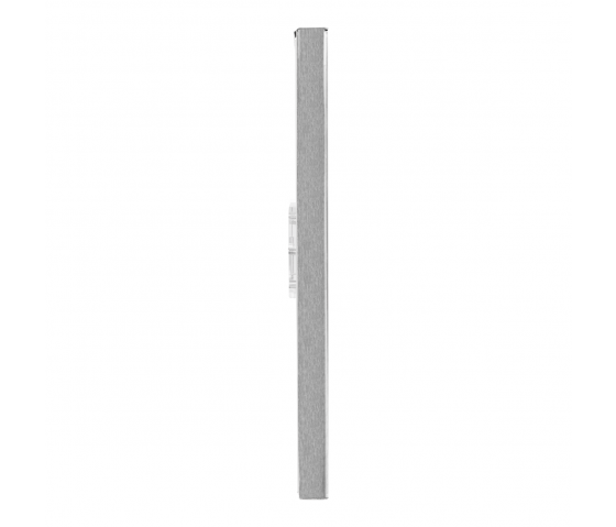 Tablet wall holder flat to wall Securo XL for 13-16 inch tablets - stainless steel