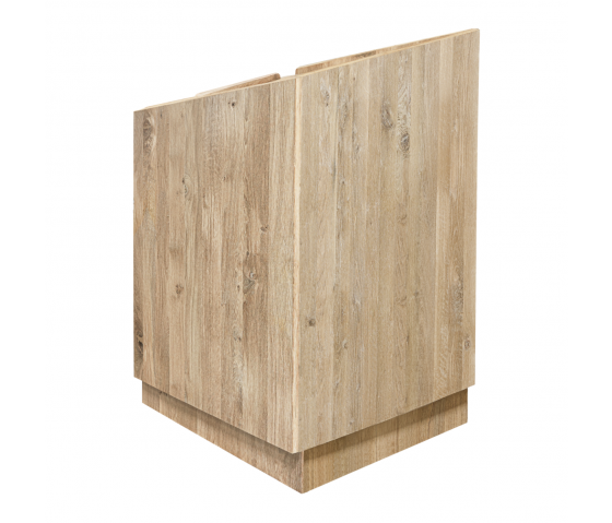 Höhenverstellbares Rednerpult aus Holz Continental - Farbe Eiche