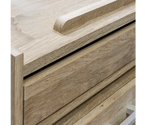 Atril de madera regulable en altura Continental - color roble 