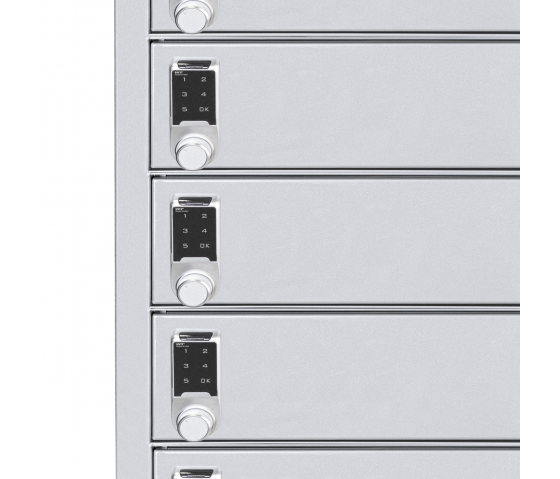 Armadietto di carico BR10DCS per 10 dispositivi - blocco con codice digitale