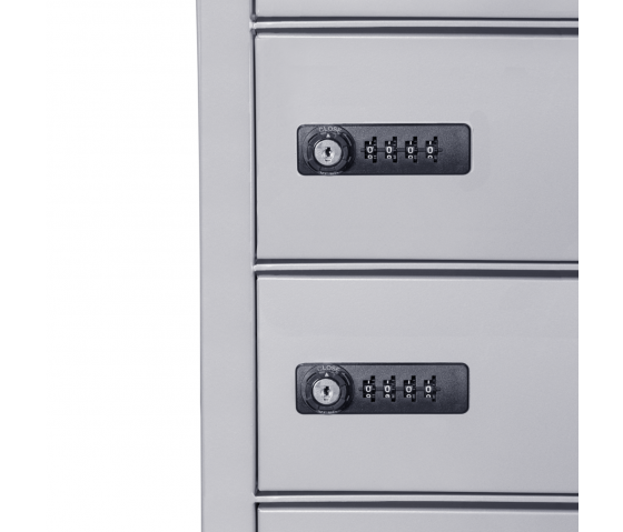 Charging locker Bravour BR10 for 10 devices - combination lock