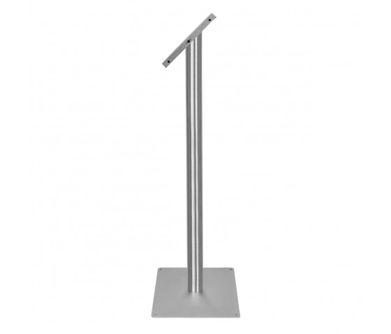 Tablet floor stand Securo M for 9-11 inch tablets - stainless steel