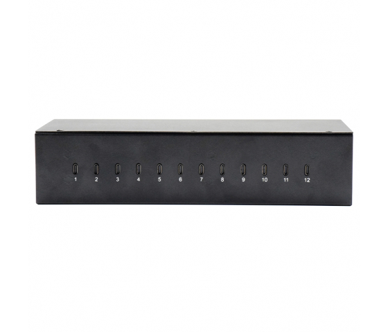 12 ports USB-C 20W laad hub