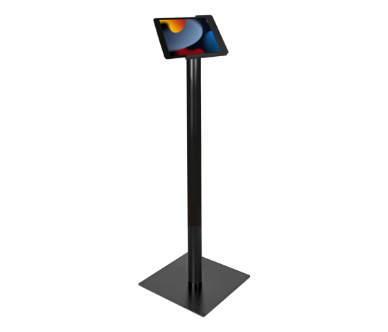Domo Slide floor stand with charging functionality for iPad Mini 8.3 inch - black