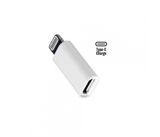 USB-C till Lightning-adapter/konverterare - vit
