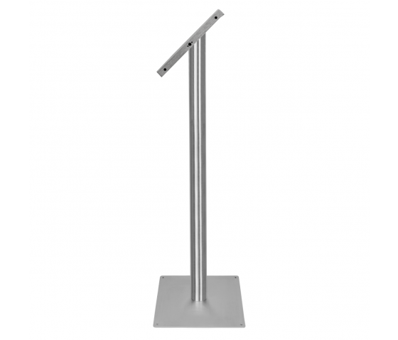 Tablet floor stand Securo L for 12-13 inch tablets - stainless steel