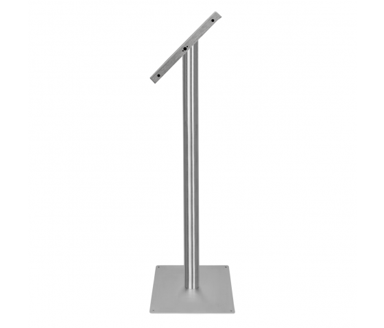 Tablet floor stand Securo XL for 13-16 inch tablets - stainless steel