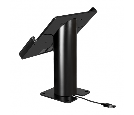 Domo Slide desk mount with charging functionality for iPad Air 11 inch 2024 - black
