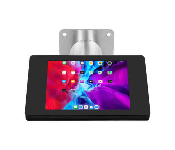 iPad wall mount Fino for iPad Pro 12.9 2018-2022 - black/stainless steel 