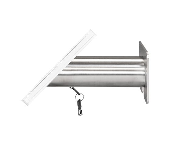 iPad wall mount Fino for iPad 2/3/4 - white/stainless steel 