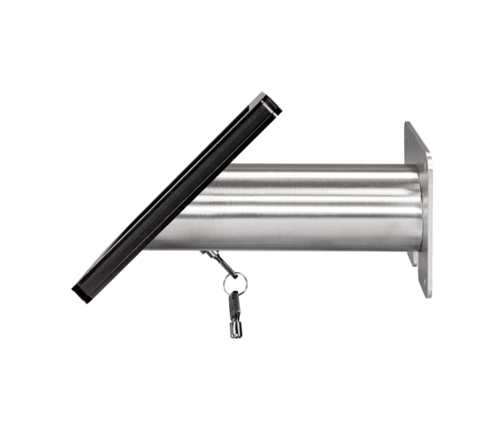 iPad wall mount Fino for iPad Pro 12.9 2018-2022 - black/stainless steel 