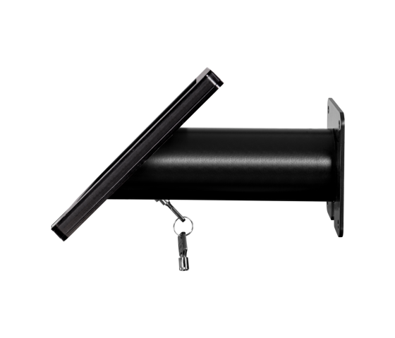 Tablet wall holder Fino S for tablets between 7 and 8 inches - black