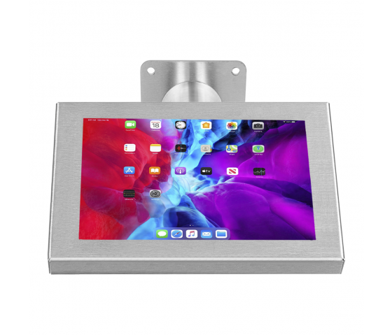 Tablet-Wandhalter Securo XL für 13-16 Zoll Tablets - Edelstahl