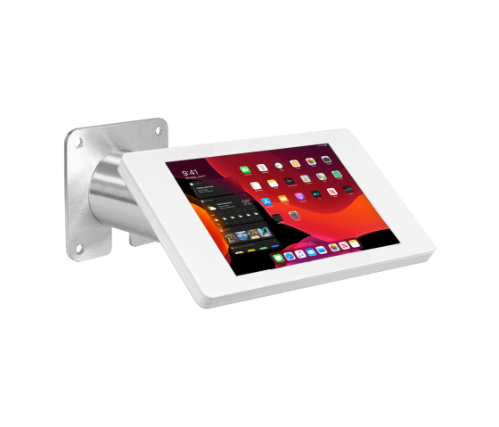 iPad wall mount Fino for iPad 2/3/4 - white/stainless steel 