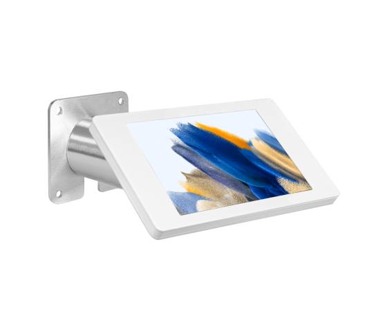 Wall mount Fino Samsung Galaxy Tab A7 Lite 8.7 inch - stainless steel/white