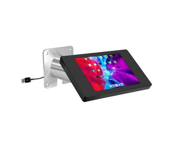 iPad wall holder Fino for iPad Air/Pro 13 inch 2024 - black/stainless steel