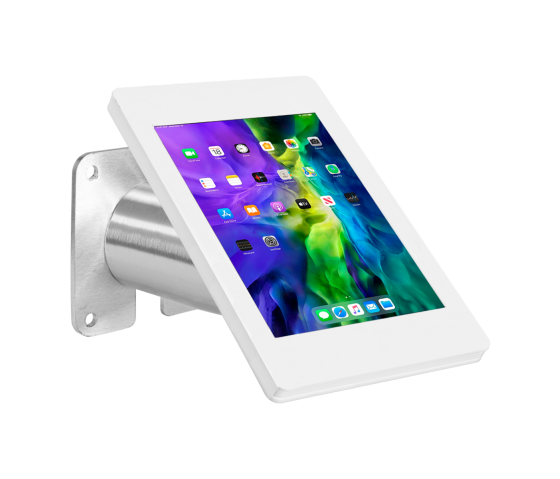 iPad wall mount Fino for iPad 2/3/4 - white/stainless steel 