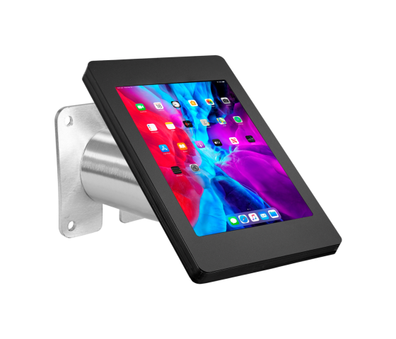iPad wall mount Fino for iPad Pro 12.9 2018-2022 - black/stainless steel 