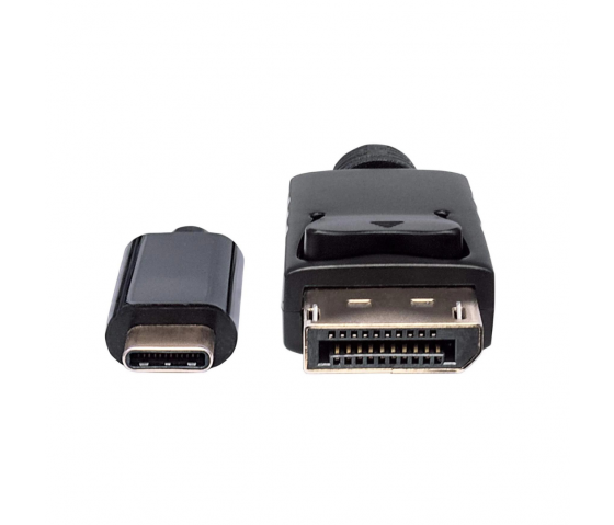 USB-C naar DisplayPort adapterkabel - 1 meter - zwart