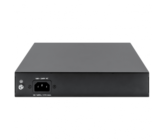 8-Poorts Gigabit Ethernet PoE+ Switch met 2 Uplink-poorten - 120W PoE, Desktop