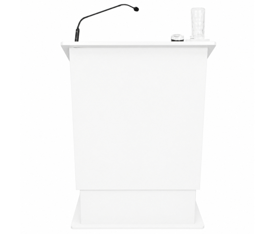 EQUAL wheelchair-accessible lectern - white