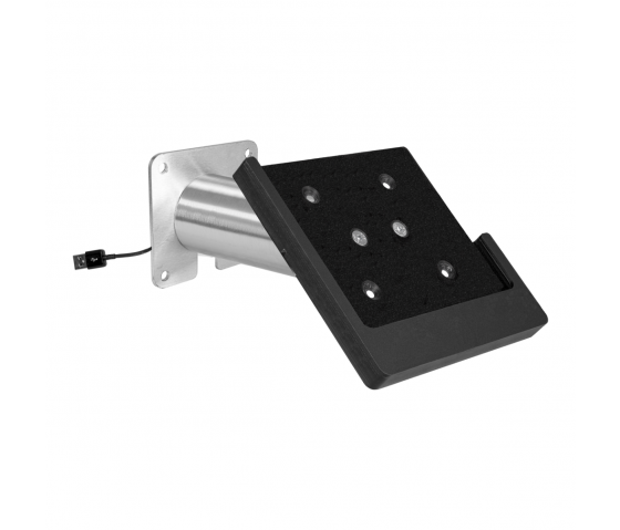 Domo Slide wall holder for iPad 10.2 & 10.5 - black/ stainless steel