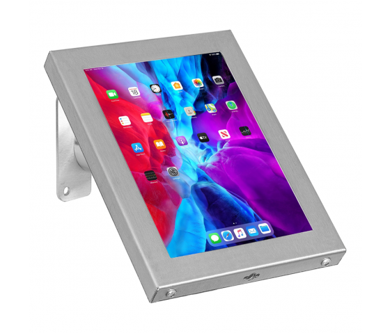Tablet wall holder Securo XL for 13-16 inch tablets - stainless steel