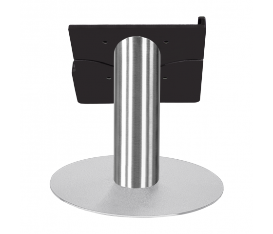 Domo Slide desk stand with charging functionality for iPad Air 11 inch 2024 - black/ stainless steel