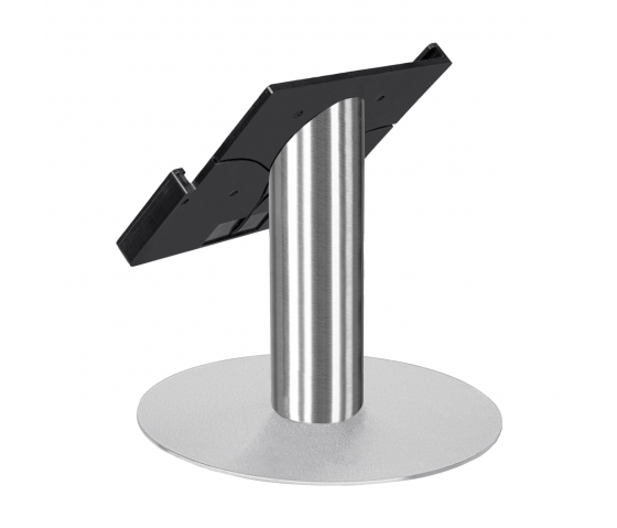 Domo Slide tafelstandaard met laadfunctionaliteit voor iPad Air 13 inch 2024 - zwart/RVS