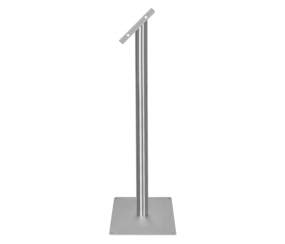 Tablet floor stand Securo S for 7-8 inch tablets - stainless steel