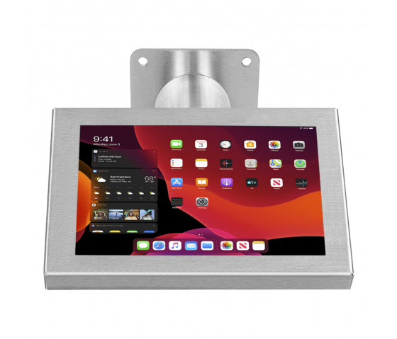Tablet wall mount Securo M for 9-11 inch tablets - stainless steel