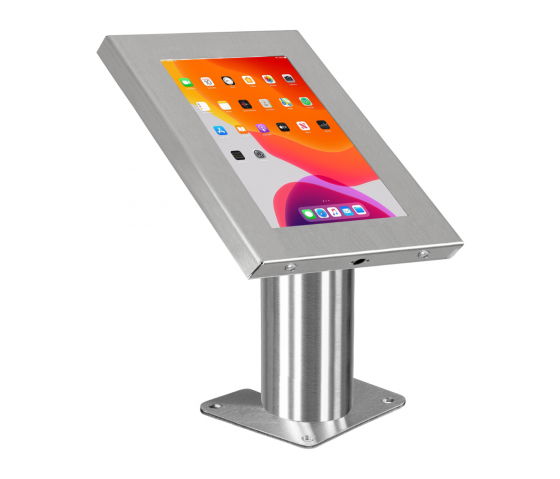 Tablet bordholder Securo S til 7-8 tommer tablets - rustfrit stål