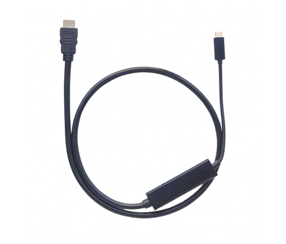 USB-C do HDMI - 1 metr - czarny