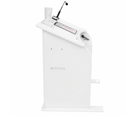 EQUAL wheelchair-accessible lectern - white