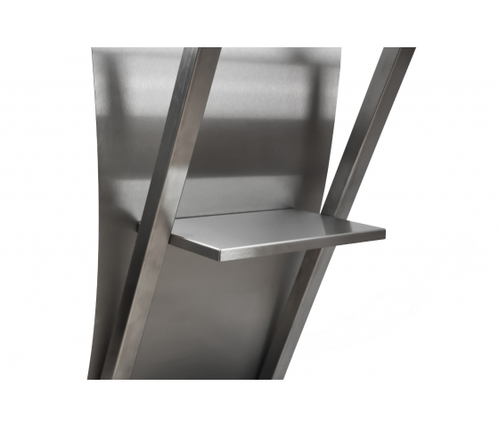 Neptune stainless steel lectern