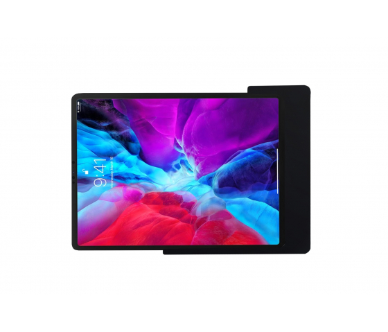 Verdeelstuk Schaap Vier Domo Slide tablet wandhouder met laadfunctionaliteit voor iPad 10.9 & 11  inch - Zwart