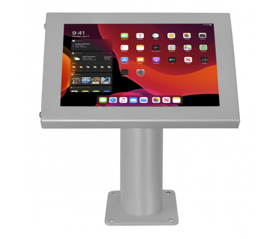 Soporte de mesa Securo M para tablets de 9-11 pulgadas - gris