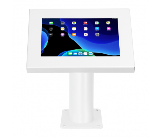 Bordsställ för iPad/surfplatta 7-8 tum Securo S för 7-8 tums surfplattor – vit