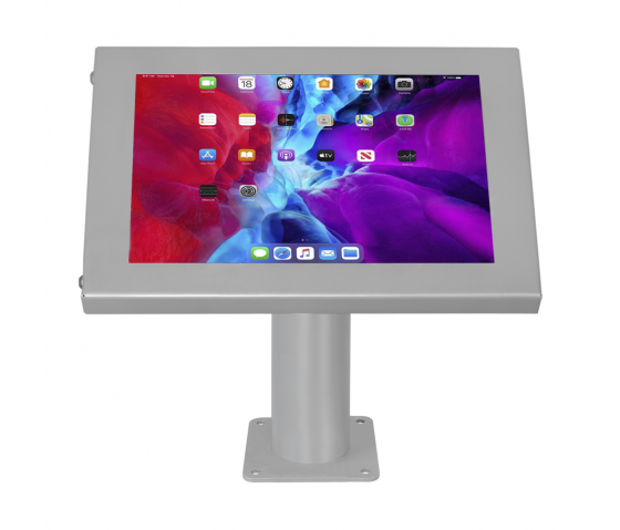 Supporto attacato a tavolo Securo XL per tablet da 13-16 pollici - grigio