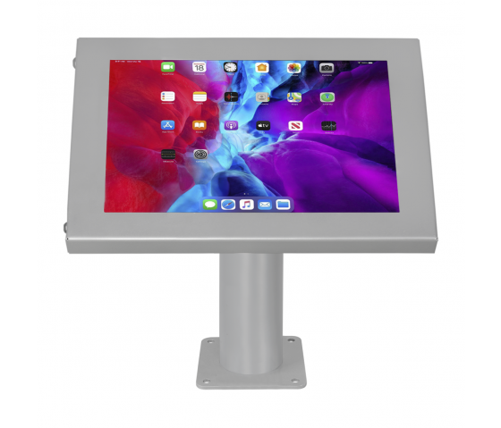 Soporte de mesa fijo para tablets Securo XL para tablets de 13-16 pulgadas - gris