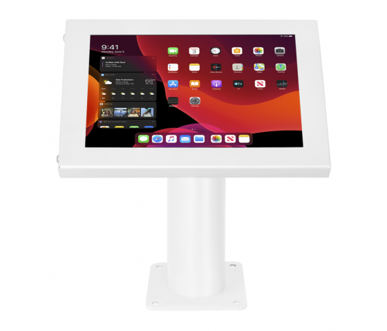 Soporte de mesa Securo M para tablets de 9-11 pulgadas - blanco