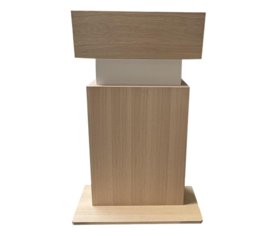 Wood lectern Majestic - oak color