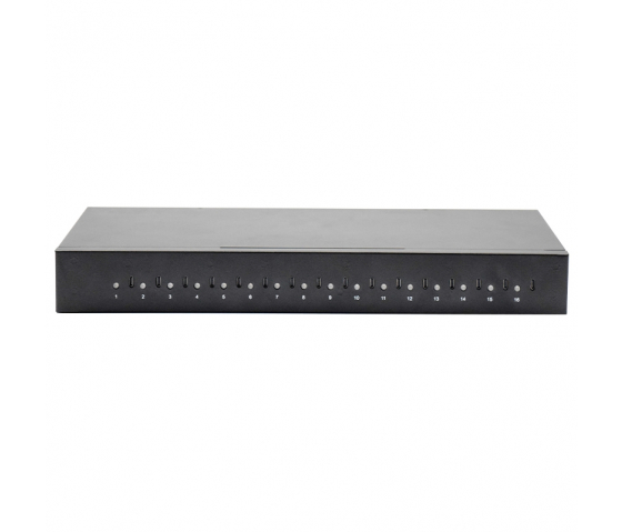 16 Ports USB-C 20W Lade-Hub