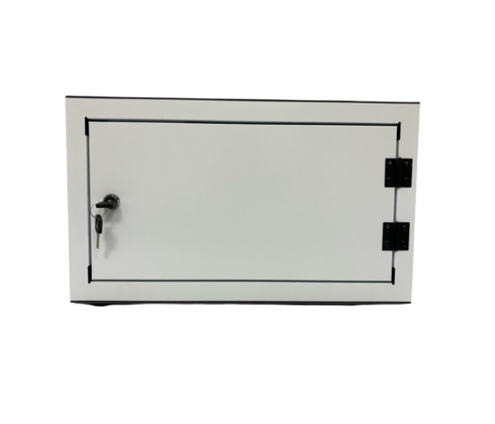 Lockable wall cabinet WBTOK24W for 24 smartphones - white