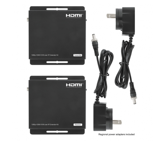 Kit extensor KVM sobre IP HDMI 1080p